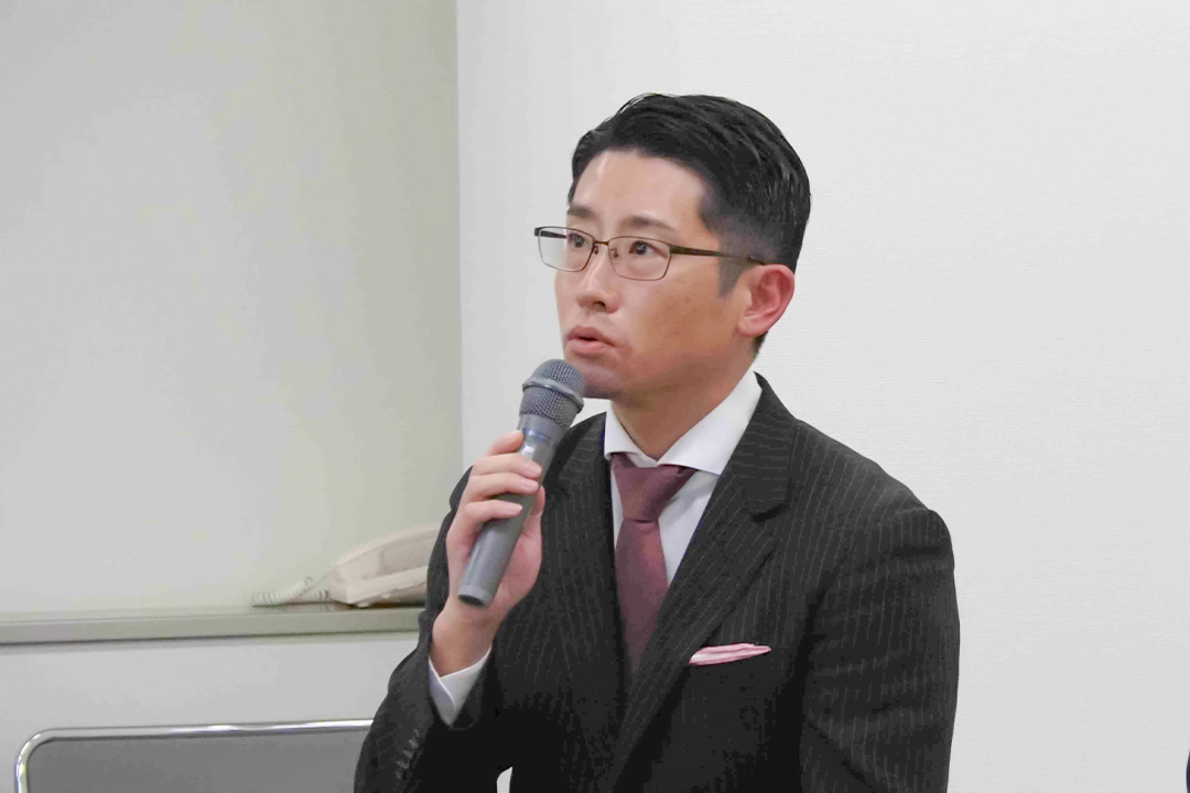 中島屋ホテルズの取り組みを紹介する様子