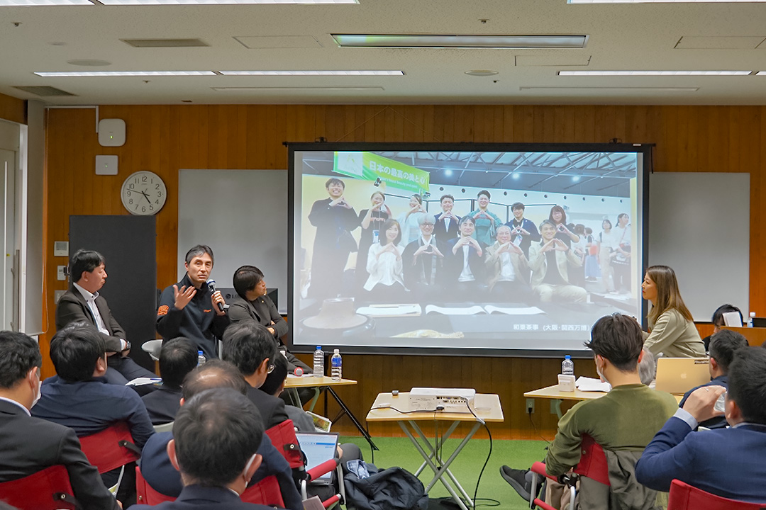 「つながり」をキーワードに参画の背景を語る蓑輪氏