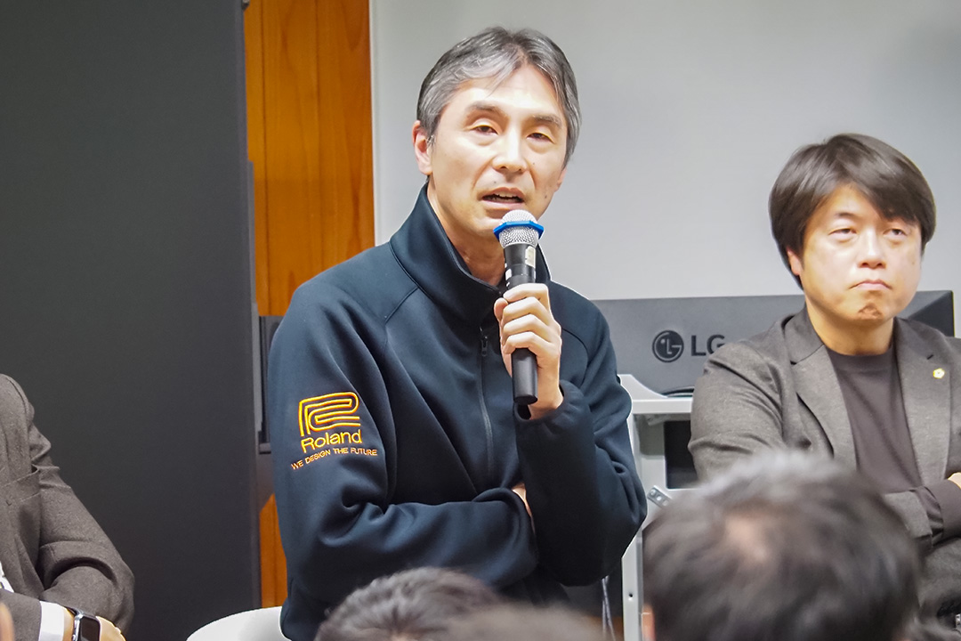 偶然の出会いを設計する意義について話す蓑輪氏