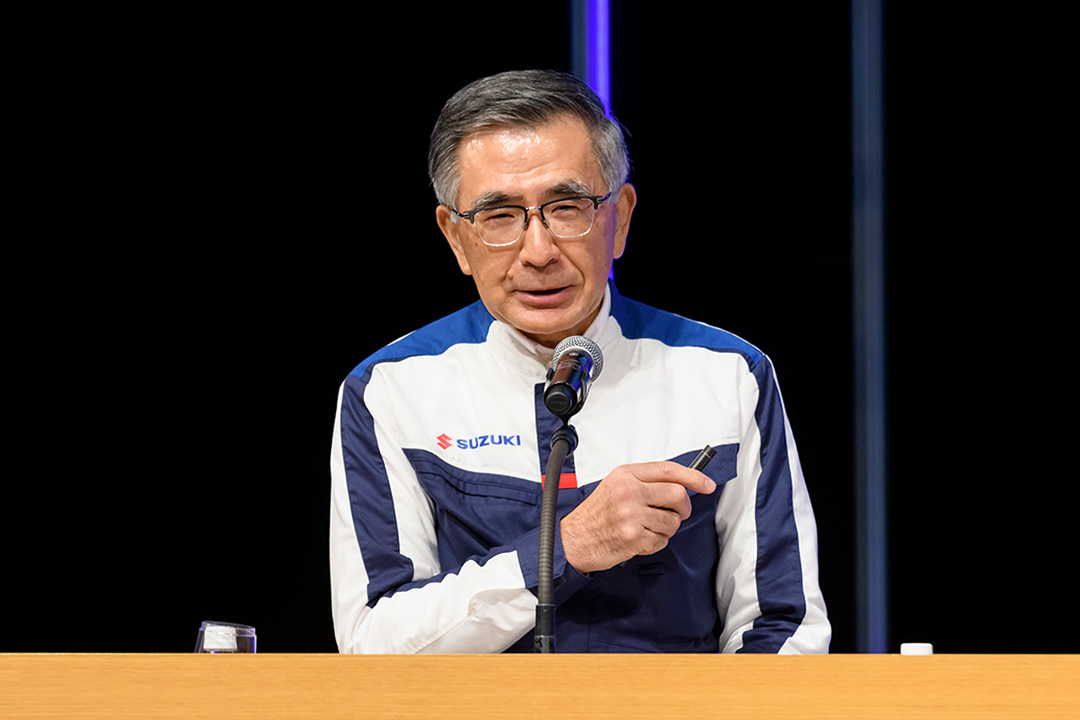 スズキ株式会社の講演の様子