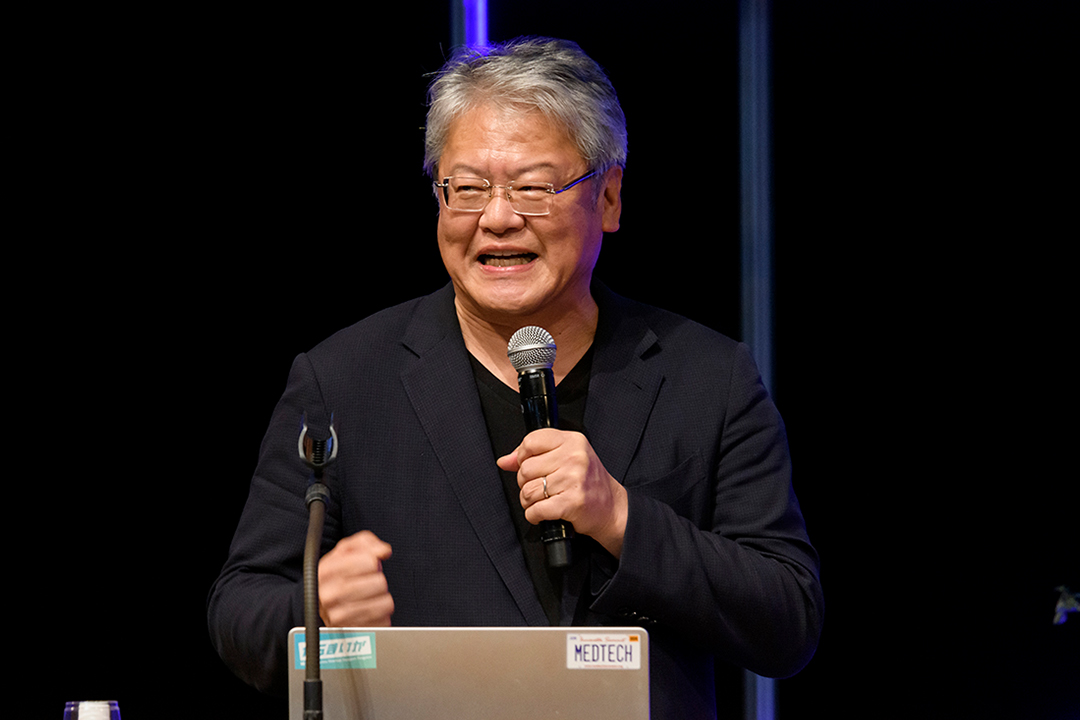 池野先生による講演の様子