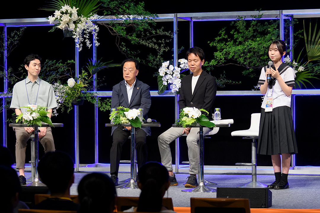 GOTEMBA MIRAI PROJECTセッションの登壇風景